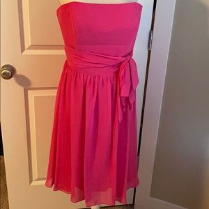 Alfred Angelo Fuchsia Bridesmaid Dress Sz 16